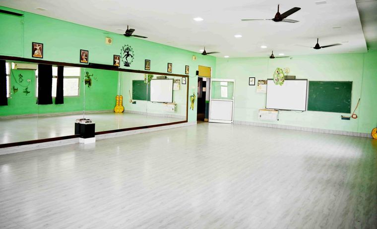 The multimedia room at Sunbeam School Ballia