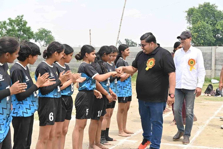 Asmita Khelo India Women’s League at Sunbeam School Ballia — photograph 3 of 7