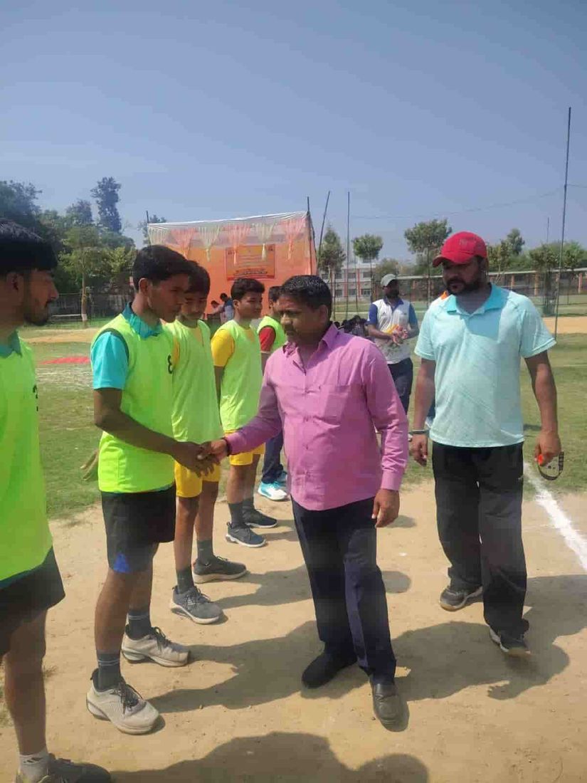 District Handball Championship at Sunbeam School Ballia — photograph 2 of 7