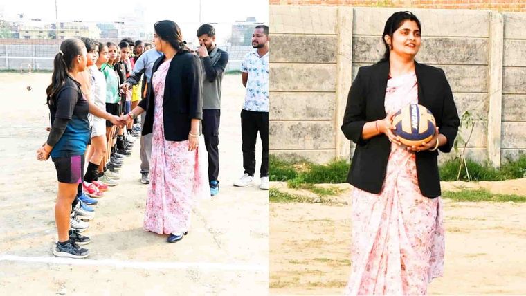 Sub-Junior National Camp (Girls) at Sunbeam School Ballia — photograph 1 of 5