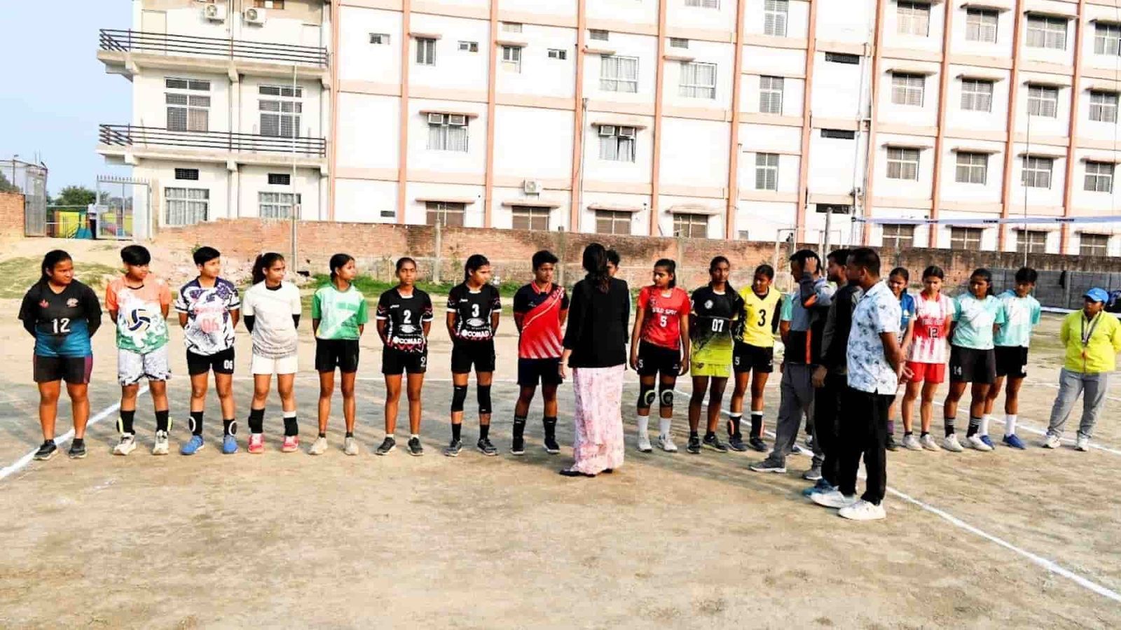 Sub-Junior National Camp (Girls) at Sunbeam School Ballia