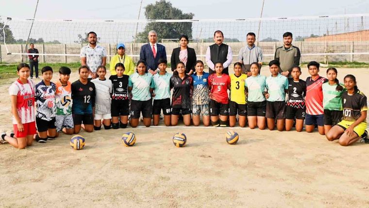 Sub-Junior National Camp (Girls) at Sunbeam School Ballia — photograph 4 of 5