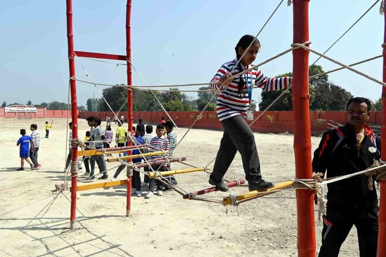 Josh Spring Camp at Sunbeam School Ballia — photograph 3 of 8