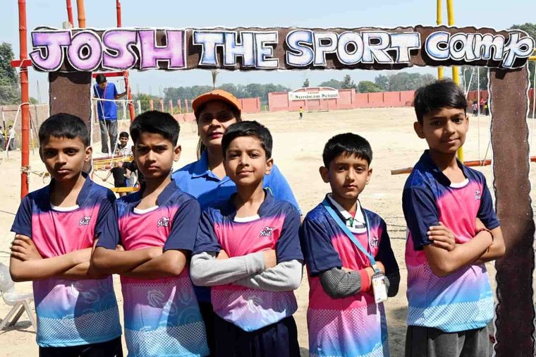 Josh Spring Camp at Sunbeam School Ballia — photograph 1 of 8