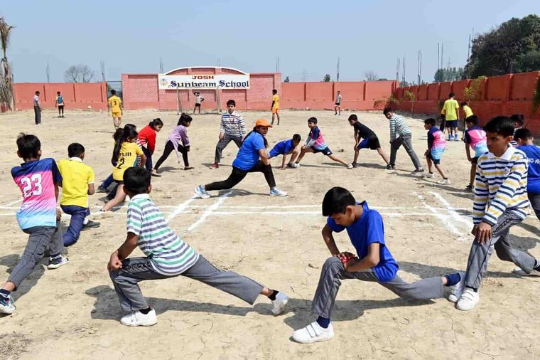 Josh Spring Camp at Sunbeam School Ballia — photograph 4 of 8
