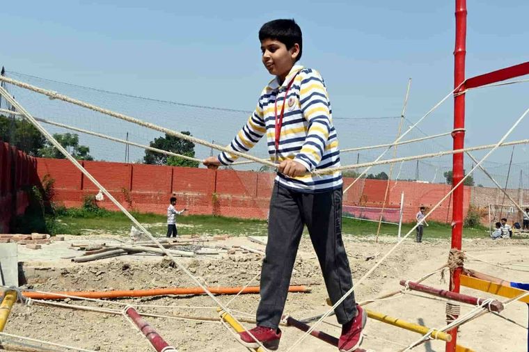 Josh Spring Camp at Sunbeam School Ballia — photograph 8 of 8