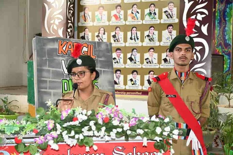 Kargil Vijay Diwas at Sunbeam School Ballia — photograph 4 of 8