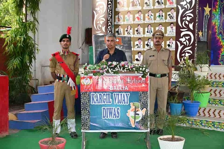 Kargil Vijay Diwas at Sunbeam School Ballia — photograph 3 of 8