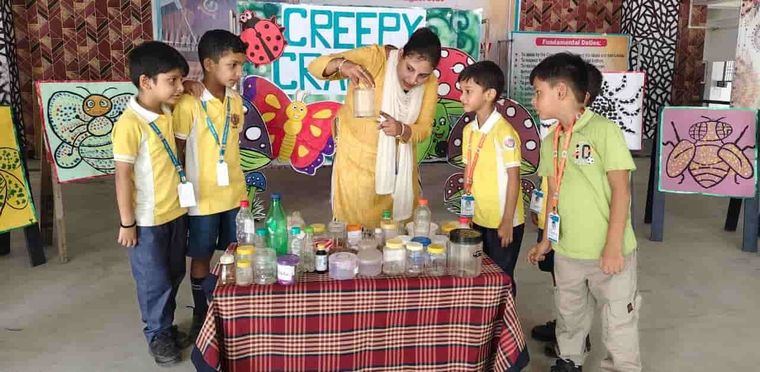 Creepy Crawly — a KG activity at Sunbeam School Ballia — photograph 4 of 12