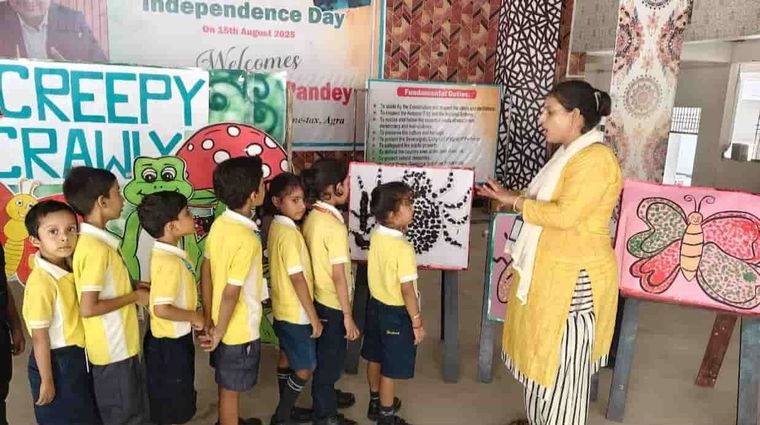 Creepy Crawly — a KG activity at Sunbeam School Ballia — photograph 5 of 12