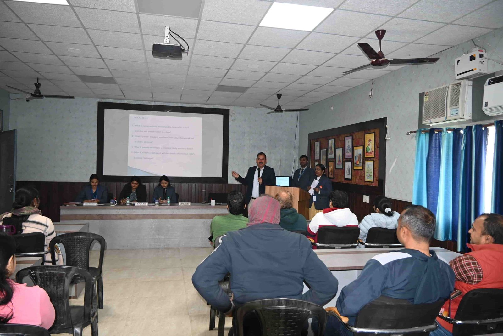 Parent Orientation Programme at Sunbeam School Ballia