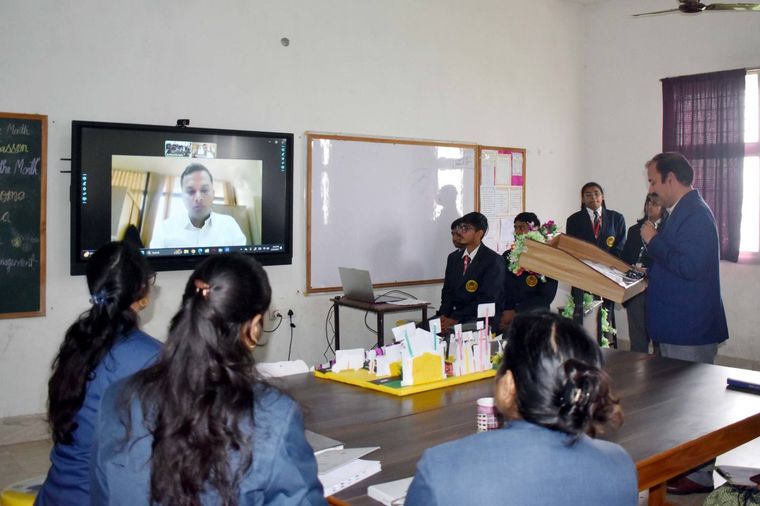 Today, our school had the privilege of doing the first session of financial literacy club under the… at Sunbeam School Ballia — photograph 3 of 7