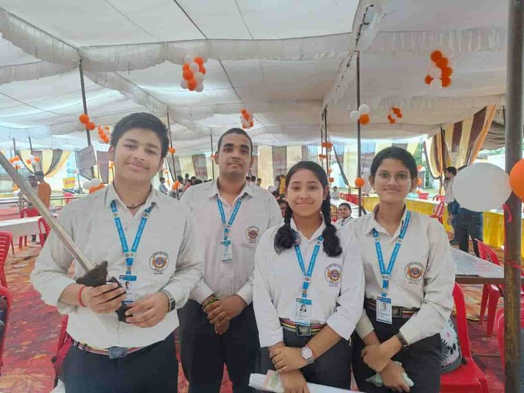 INSPIRE Award — the district exhibition at Sunbeam School Ballia — photograph 1 of 4