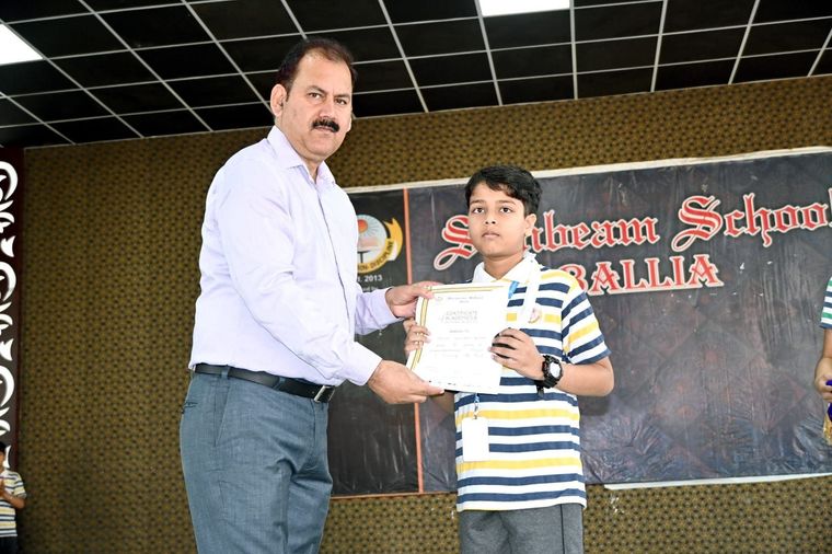 Prize Distribution to Rank holders 2023-24 at Sunbeam School Ballia — photograph 2 of 81