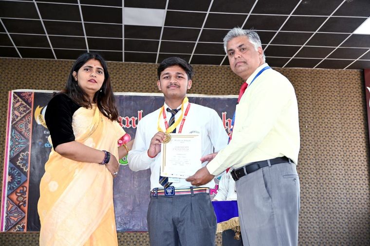 Prize Distribution to Rank holders 2023-24 at Sunbeam School Ballia — photograph 66 of 81