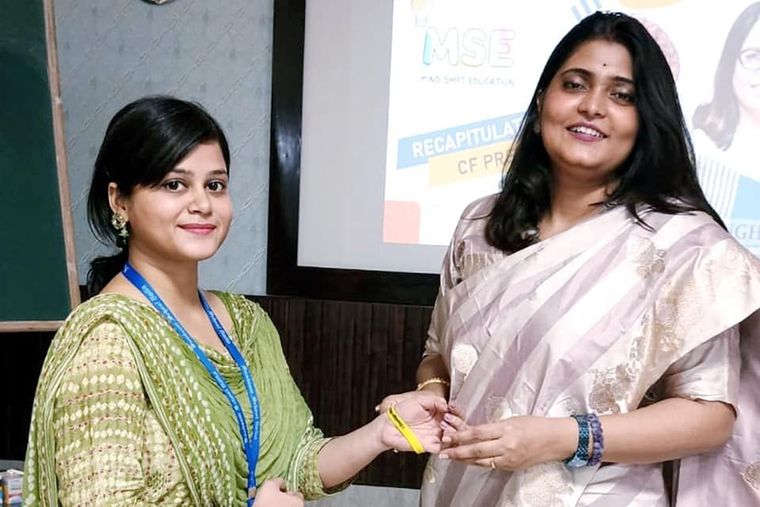En riching Session with Mrs. Soma Singh at Sunbeam School Ballia at Sunbeam School Ballia — photograph 52 of 81