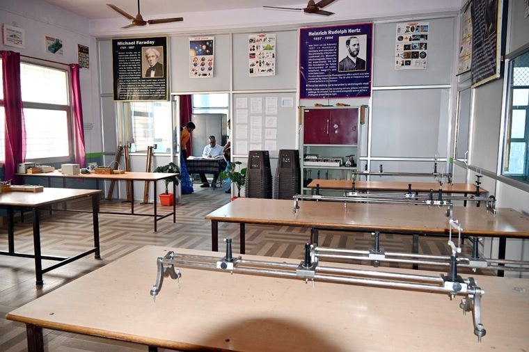 QCR&D Team visit at school at Sunbeam School Ballia — photograph 7 of 37
