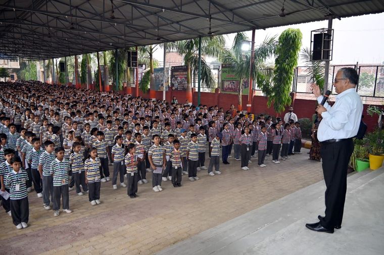 QCR&D Team visit at school at Sunbeam School Ballia — photograph 23 of 37