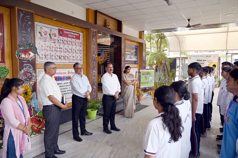QCR&D Team visit at school at Sunbeam School Ballia — photograph 26 of 37