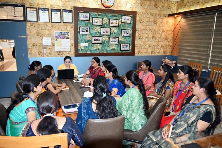 QCR&D Team visit at school at Sunbeam School Ballia — photograph 31 of 37