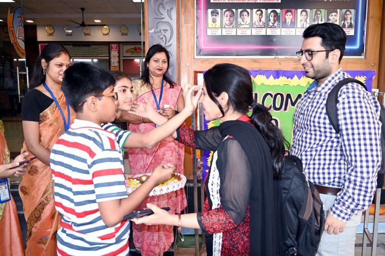 QCR&D Team visit at school at Sunbeam School Ballia — photograph 33 of 37