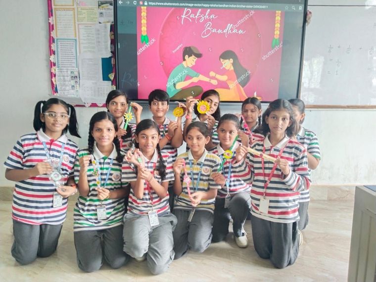 Celebrating Rakshabandhan at Sunbeam School Ballia — photograph 1 of 36