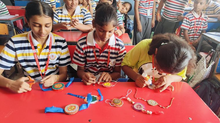 Celebrating Rakshabandhan at Sunbeam School Ballia — photograph 5 of 36