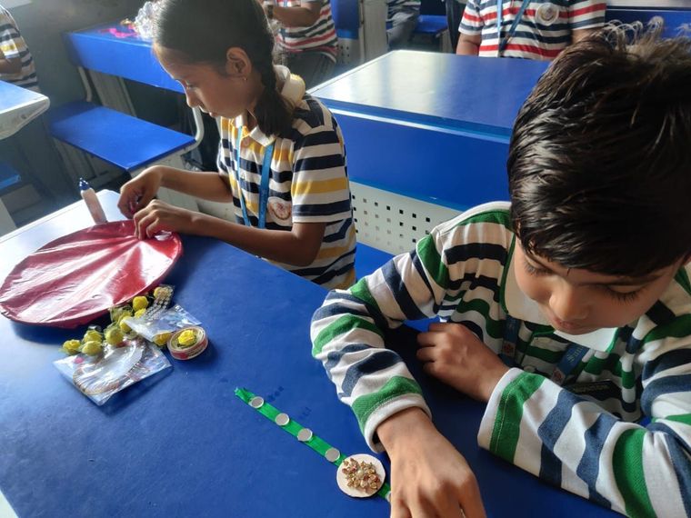 Celebrating Rakshabandhan at Sunbeam School Ballia — photograph 12 of 36
