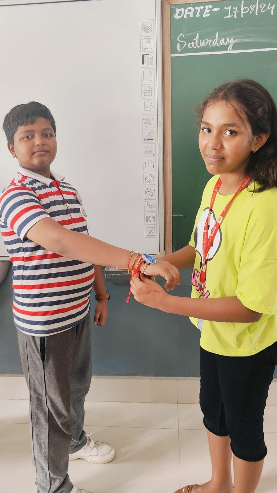 Celebrating Rakshabandhan at Sunbeam School Ballia — photograph 14 of 36