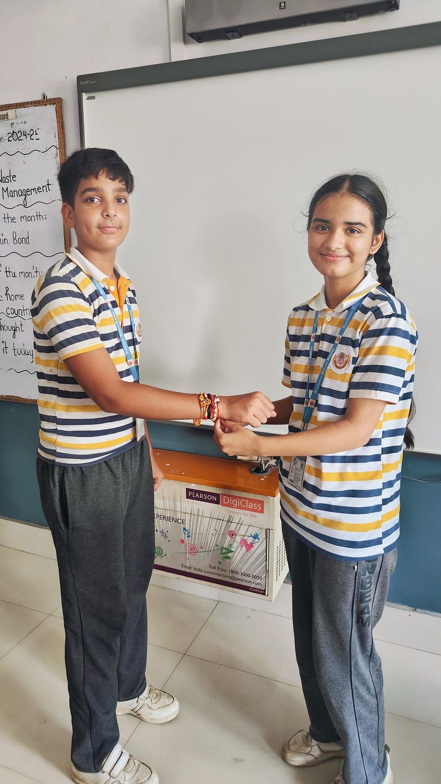Celebrating Rakshabandhan at Sunbeam School Ballia — photograph 17 of 36