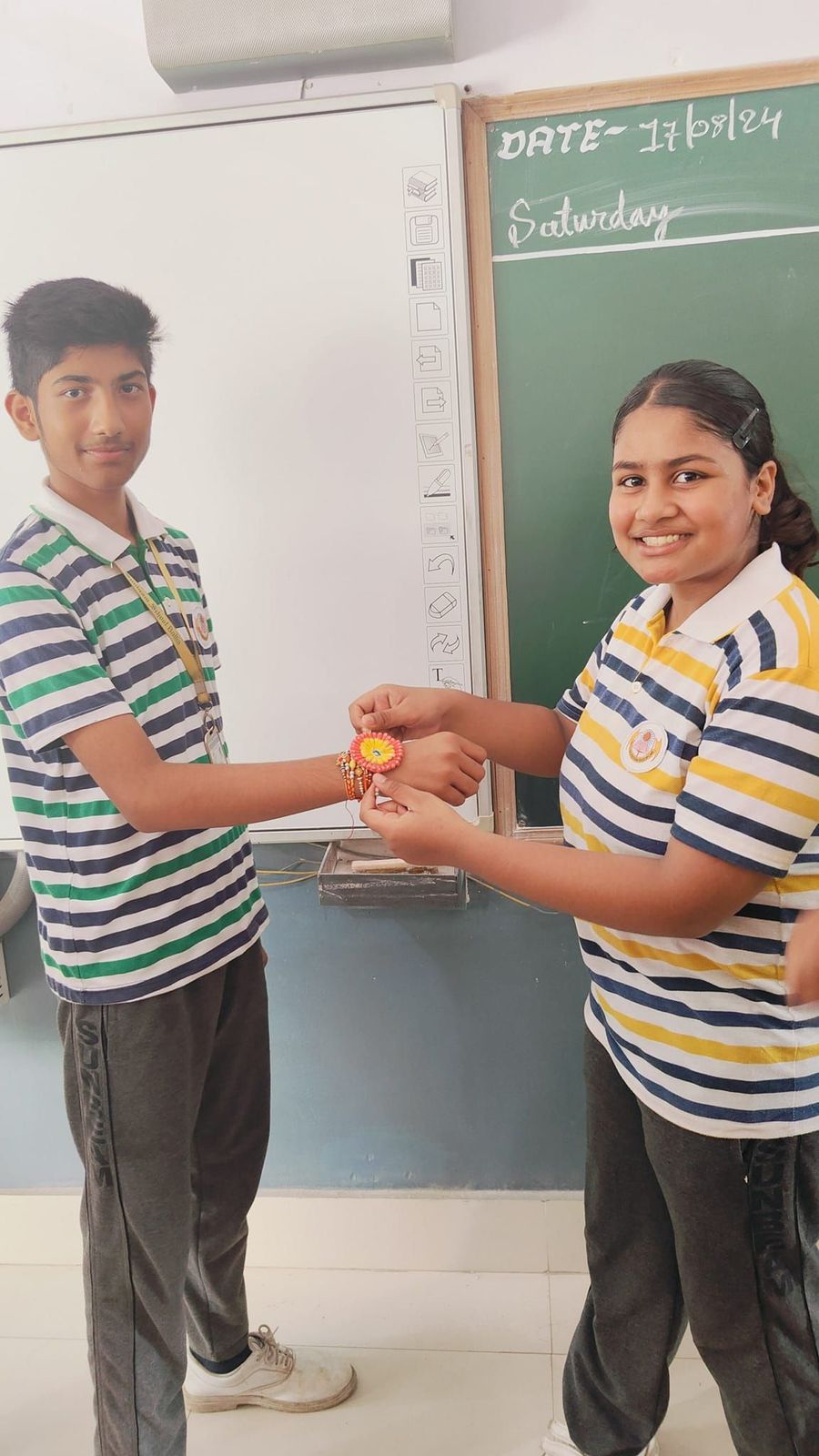 Celebrating Rakshabandhan at Sunbeam School Ballia — photograph 18 of 36