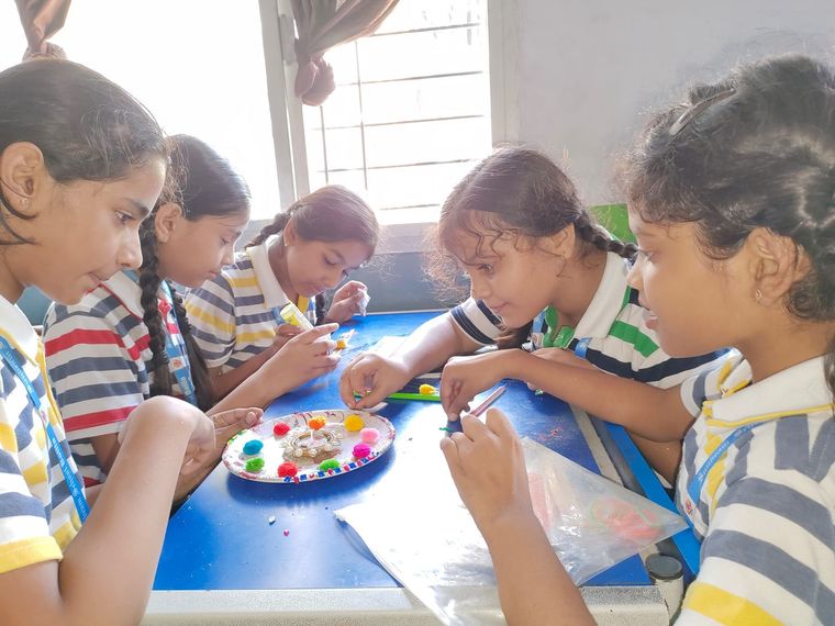 Celebrating Rakshabandhan at Sunbeam School Ballia — photograph 21 of 36