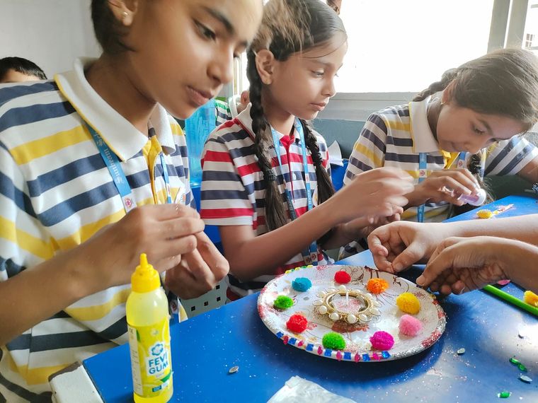 Celebrating Rakshabandhan at Sunbeam School Ballia — photograph 22 of 36