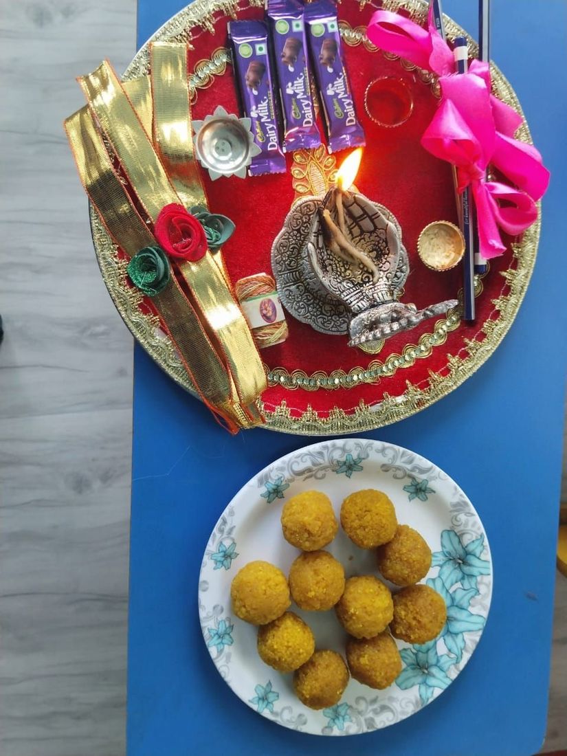 Celebrating Rakshabandhan at Sunbeam School Ballia — photograph 28 of 36