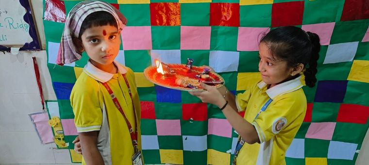 Celebrating Rakshabandhan at Sunbeam School Ballia — photograph 29 of 36