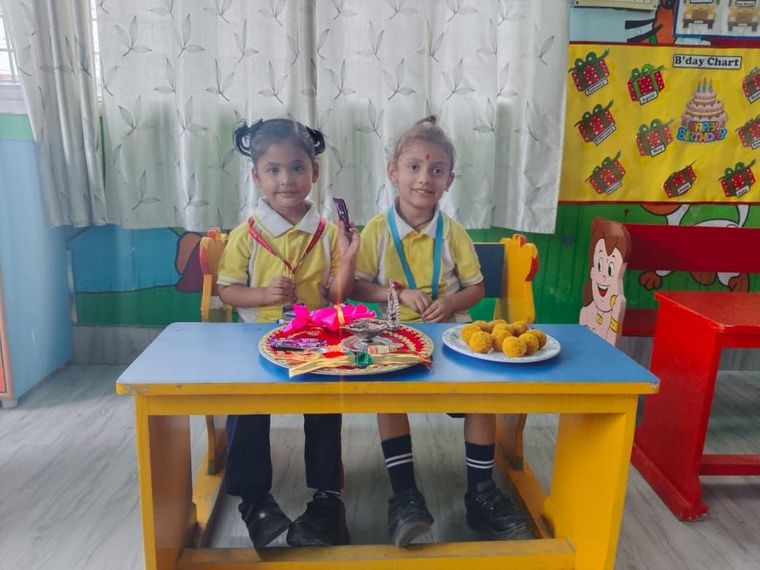 Celebrating Rakshabandhan at Sunbeam School Ballia — photograph 31 of 36
