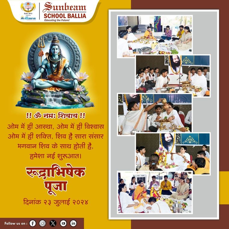 Rudrabhishek Pooja at Sunbeam School Ballia at Sunbeam School Ballia — photograph 22 of 30