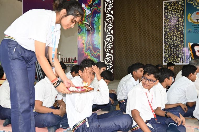 Rudrabhishek Pooja at Sunbeam School Ballia at Sunbeam School Ballia — photograph 28 of 30