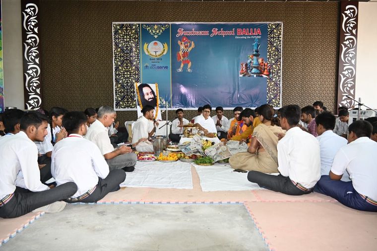 Rudrabhishek Pooja at Sunbeam School Ballia at Sunbeam School Ballia — photograph 30 of 30