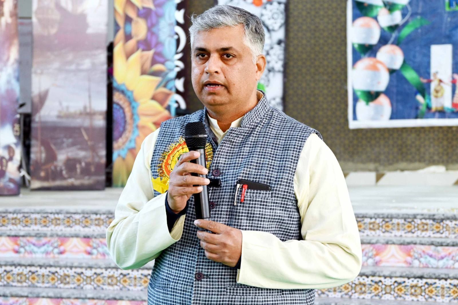 Sunbeam School Ballia celebrated the 76th Republic Day with great enthusiasm today. The Chief… at Sunbeam School Ballia