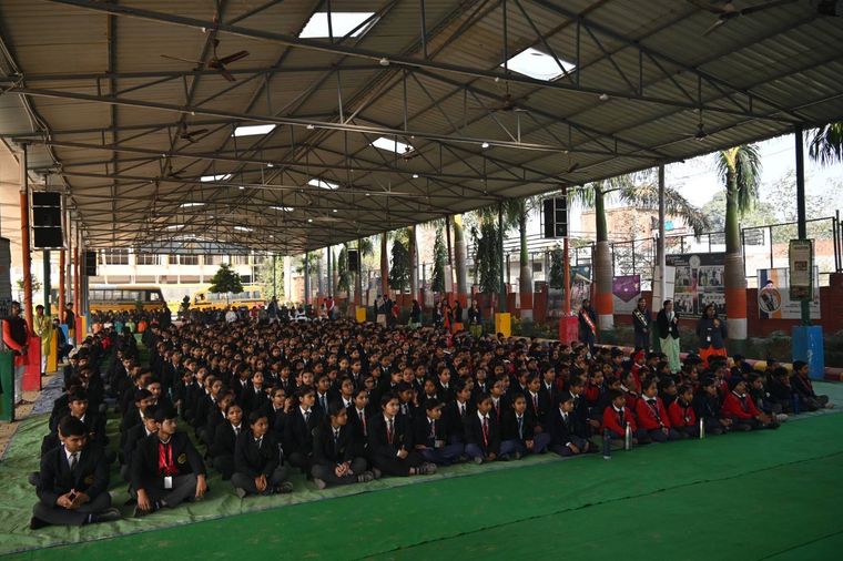 Sunbeam School Ballia celebrated the 76th Republic Day with great enthusiasm today. The Chief… at Sunbeam School Ballia — photograph 12 of 23