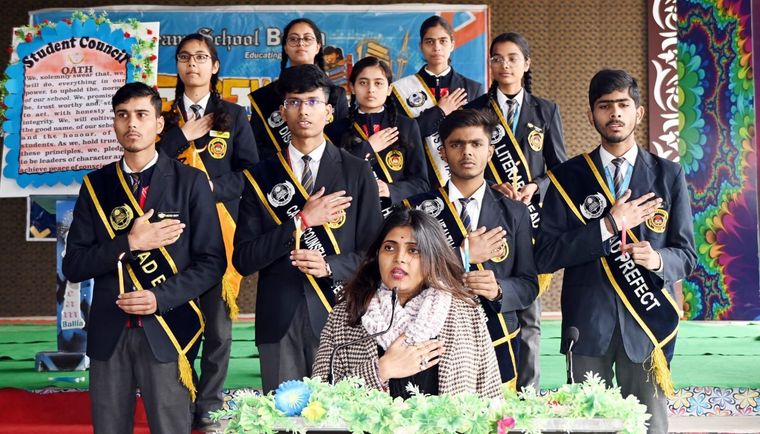 Good Luck Assembly for Board Examination Appearing Students at Sunbeam School Ballia — photograph 11 of 21
