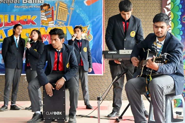 Good Luck Assembly for Board Examination Appearing Students at Sunbeam School Ballia — photograph 16 of 21