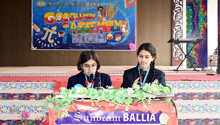 Good Luck Assembly for Board Examination Appearing Students at Sunbeam School Ballia — photograph 21 of 21