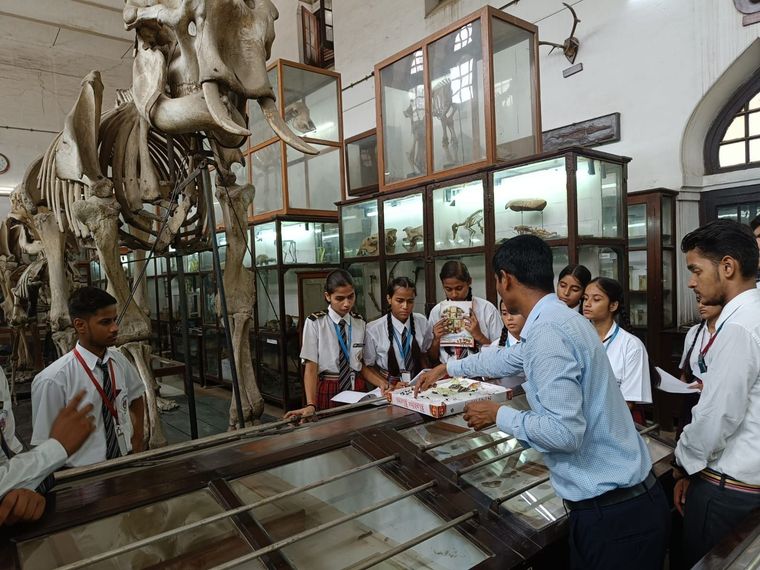 Allahabad BOI Museum visit at Sunbeam School Ballia — photograph 3 of 19