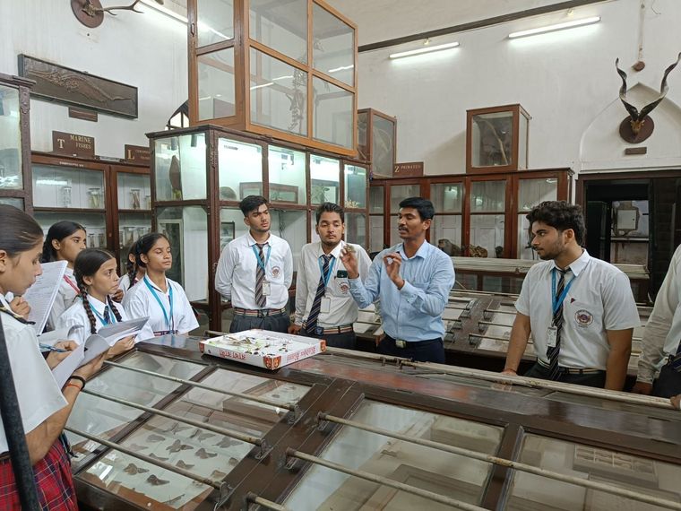 Allahabad BOI Museum visit at Sunbeam School Ballia — photograph 11 of 19