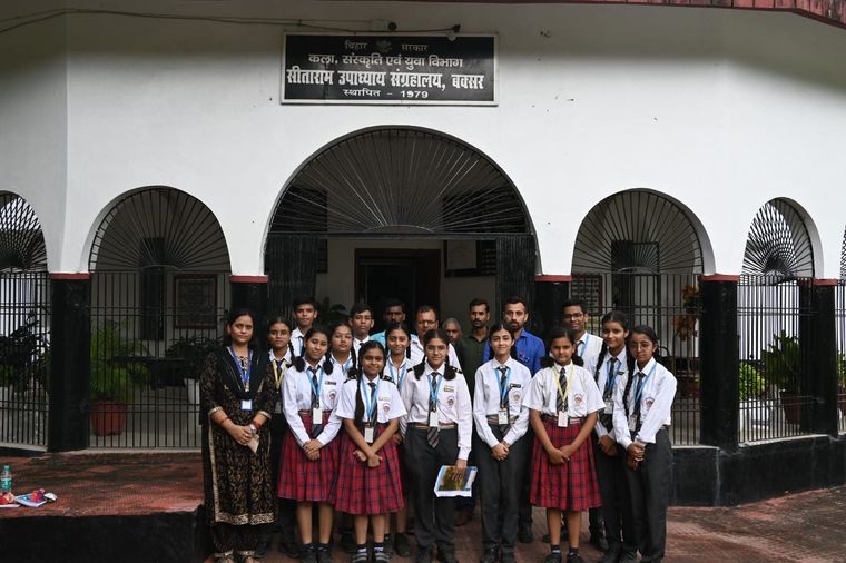 Allahabad BOI Museum visit at Sunbeam School Ballia — photograph 19 of 19