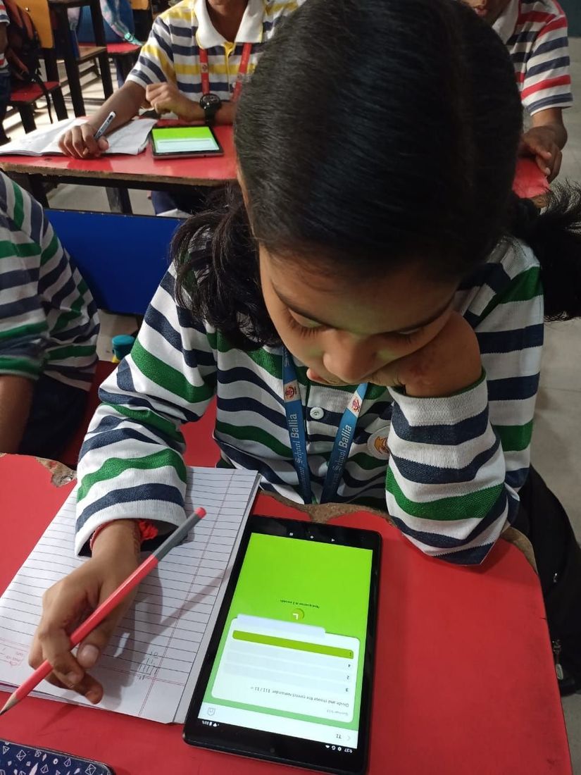 Today our students of class III- V attempted 'EPinc Assessment', a tournament of Mathematics.* at Sunbeam School Ballia — photograph 6 of 18