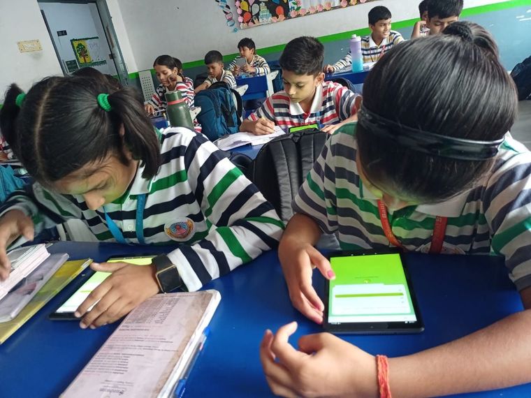 Today our students of class III- V attempted 'EPinc Assessment', a tournament of Mathematics.* at Sunbeam School Ballia — photograph 13 of 18