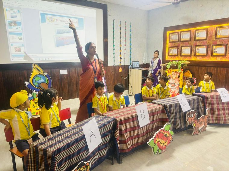 Spell Bee competition KGII class at Sunbeam School Ballia — photograph 4 of 17